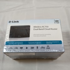 D-Link AC750  Wireless Dual Band Cloud Router | New in Sealed Box