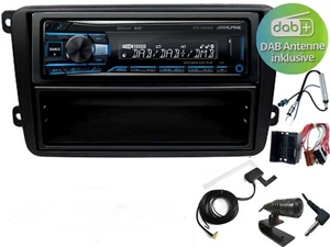 ALPINE UTE-204 USB Bluetooth Radio Digitalradio DAB+ Antenne inkl. für VW Golf 6 - Bild 1 von 8