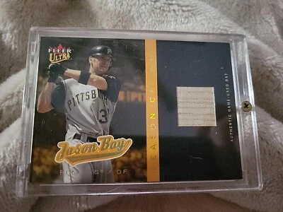 2005 Fleer Ultra - Season Crowns Gold Medallion Memorabilia  Jason Bay /99 (MEM) - Image 1 of 2