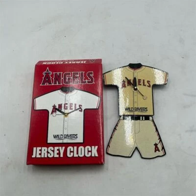 Anaheim Angels MLB Jersey Clock Unisex Adult Multi-Color Collectible SGA - Image 1 of 4