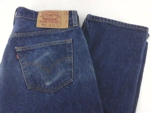 Pantalones de mezclilla LEVI'S 501xx con pestaña roja hechos en EE. UU. vintage 1997 para hombre 36/32 reales 32/29 - Imagen 1 de 9