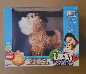 Lucky the INCREDIBLE WONDER PUP New In Box - Vintage 2006 Zizzle Interactive Dog - Picture 1 of 7