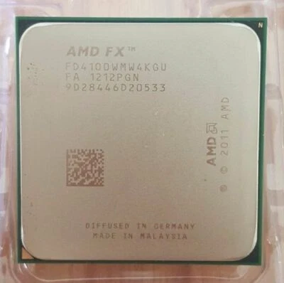 AMD FX-Series FX 4100 3.6 GHz FD4100WMW4KGU 4 Cores Socket AM3+ CPU Processor - Image 1 of 4
