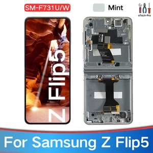 Como Nuevo Para Samsung Galaxy Z Flip5 F731U/W Pantalla LCD OLED Pantalla Táctil Repuesto - Imagen 1 de 8