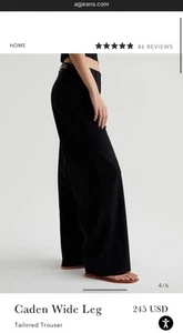 Ag Jeans caden wide leg Black - Picture 1 of 9