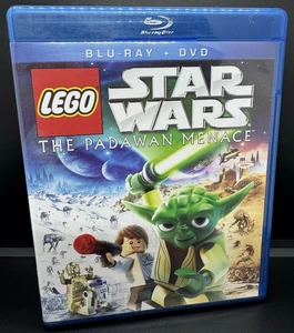 LEGO Star Wars: The Padawan Menace (Blu-Ray + DVD, 2011) Animated - Picture 1 of 3