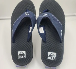 Chanclas duraderas REEF Fanning para hombre, soporte para arco, abrebotellas "Nuevo" - Imagen 1 de 6