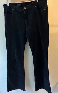 Kut From The Kloth FARRAH Baby Bootcut Corduroy Pants Chocolate Brown Y2K Sz 14 - Picture 1 of 9