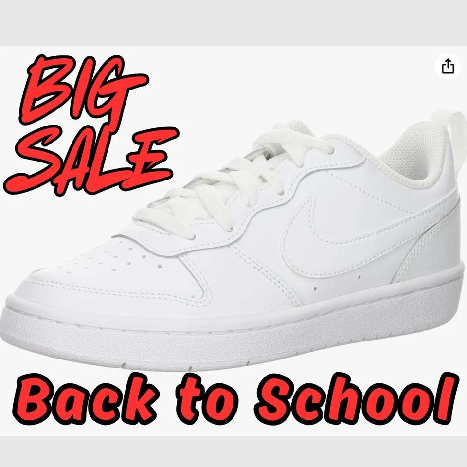 Nike Niño Talla 6Y - Court Borough Low 2 (GS) BQ5448-100 Foto 1 de 1