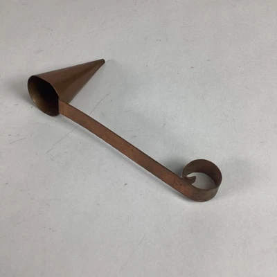 Vela de cobre vintage snuffer - 5” de comprimento - Feito na Suécia - Imagem 1 de 4