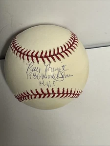 Ray Knight 1986 World Series MVP Autographed Rawlings OMLB MLB Mets - Picture 1 of 4