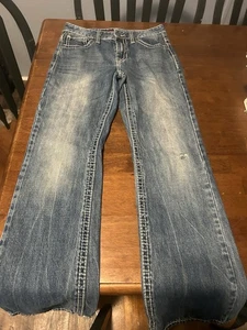 Rock And Roll Youth Boys Jeans Size 14 - Picture 1 of 2