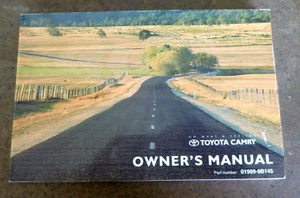 Toyota Camry 20 series 10/00-02 Owners Manual (2001) - Picture 1 of 5