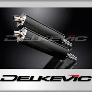 KIT DE ESCAPE SILENCIADOR BSAU DE CARBONO OVALADO TRIUMPH SPEEDTRIPLE R1050 12-16 450mm - Imagen 1 de 3