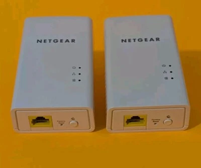 Netgear Powerline 1000 PL1000 Internet Enhancer 2 Units 1000 Mbps Works Great - Image 1 of 4