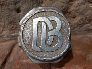 Antique 1918-28 DB Dodge Brothers aluminum hub grease cap screw-on thread as is - Picture 1 of 8