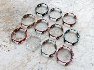 Custodia lunetta cristallo per Samsung Galaxy Watch 3 45 mm paraurti protettivo - Foto 1 di 22