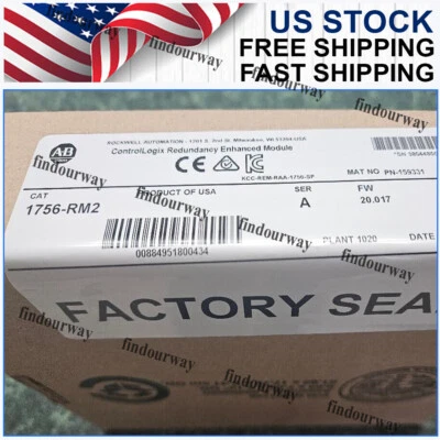 New NEW PLC 1756-RM2 SER A ControlLogix Redundancy Enhanced Module 1756RM2 - Image 1 of 4