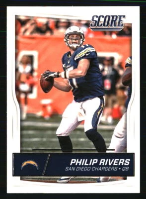 Philip Rivers 2016 Score #260 FOOTBALL Card - Image 1 of 2