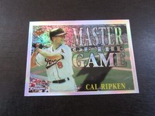 1996 Topps Chrome Refractor # MG9 Cal Ripken Jr Card (B62) Baltimore Orioles