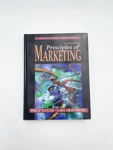 Principles of Marketing 7e Instructor’s Armstrong Kotler Hardcover Prentice Hall - Picture 1 of 5