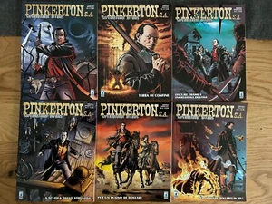 LOTTO FUMETTI PINKERTON S.A. DAL N°1 AL N°6 EDIZIONE STAR COMICS 2010/11 - Picture 1 of 7