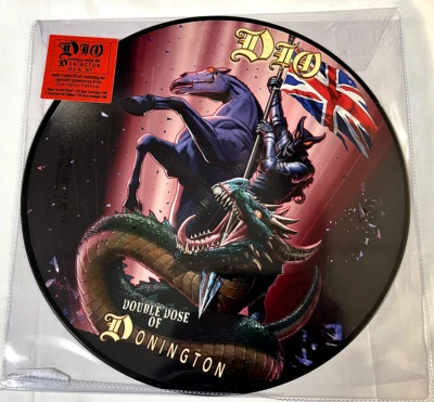 Ronnie James DIO "Double Dose Of Donington" Picture Disc RSD 2021 Stand Up Shout - Image 1 of 4
