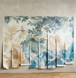 Anthropologie York Wallcoverings Judarn Alessia Mural Wallpaper 9' H x 12' W - Picture 1 of 8