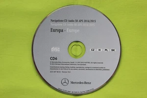 CD NAVIGATION MERCEDES BENZ AUDIO 50 APS POLEN UNGARN OSTEU. 2015 CLS E SLK NTG1 - Bild 1 von 2