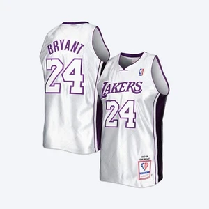 NEW Kobe Bryant Platinum 75th Anniversary 07-08 Jersey Men’s Size Medium-IN HAND - Picture 1 of 3