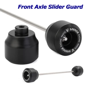 For YAMAHA YZF R6 YZF R1 Front Wheel Fork Axle Slider Anti Crash Guard Protector - Picture 1 of 7