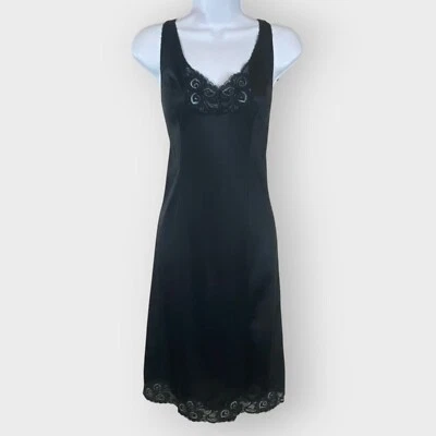 Vestido sin tirantes completo de colección para mujer | Encaje de nailon negro | Dark Fairy Grunge Whimsigoth Foto 1 de 4