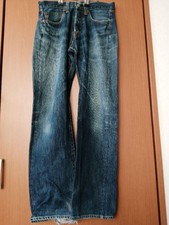 DENIM JEANS KOJIMA GENES JAPAN DAMAGED PANTS SIZE30