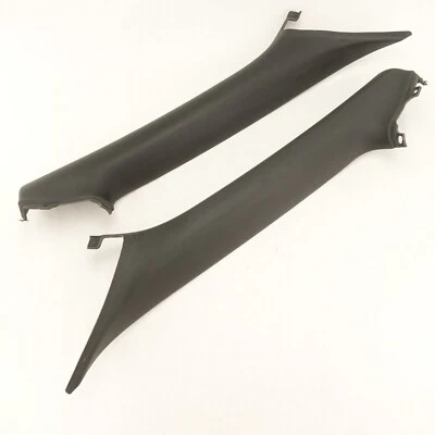 2003 2004 2005 2006 2007 2008 2009 Audi A4 A acabamento de pilar esquerdo direito conjunto preto - Imagem 1 de 4