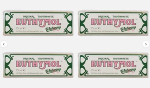 4x Euthymol Whitening Toothpaste 75ml - Picture 1 of 6
