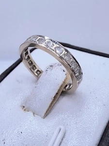 ✅✅Anello Memory Oro Bianco 750/18 Carati 0,88 Ct Diamanti ✅✅✅ - Foto 1 di 7