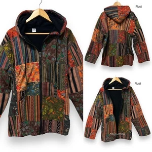 Patch Mushroom fleece Lining Jacket for both men & women - Picture 1 of 24
