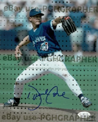 DAVID CONE SIGNED AUTOGRAPHED 8x10 - Toronto Blue Jays - J.S.A. Certified - Image 1 of 2