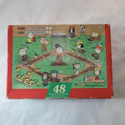 Springbok Charlie Brown's All-stars 48 Piece Puzzle from 1978 - Image 1 of 4