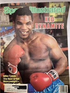 Vintage Sports Illustrated Mike Tyson First Cover January 6 1986 Kid Dynamite RC - Picture 1 of 1
