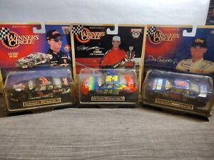 vintage sealed nascar toys 4 pc lot featuring dale and jeff gordon 