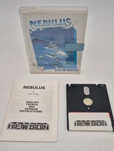 NEBULUS (1988) HEWSON ★ AMSTRAD CPC 664 6128 ★ Complet ★ Disquette OK ✅ - Zdjęcie 1 z 4