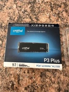 SSD interne Crucial P3 Plus 1 To NVMe PCIe 4.0 NVMe M.2 - Photo 1/2