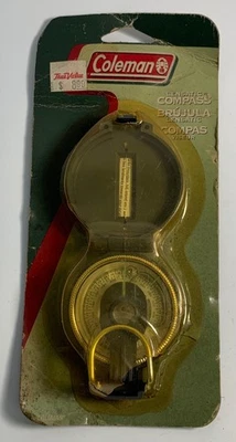 Винтажный новый из старых запасов объективный компас Coleman для кемпинга походов альпинизма - Изображение 1 из 3