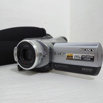 Sony Handycam HDR-SR7 60 GB Hard Drive HD Camcorder Camera tested used Japan - Image 1 of 4