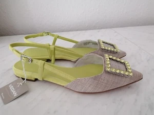 Brandneu! Wunderschöner Tamaris Slingback 38, vegan Flacher Absatz, Sehr bequem - Bild 1 von 8