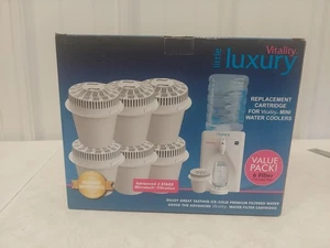 Vitality Mini Water Cooler Little Luxury Filter Cartridge 6 Pack -Open Box #2896 - Picture 1 of 6