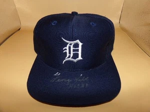 GEORGE KELL SIGNED BASEBALL HAT TIGERS HOF83 RIP! - Picture 1 of 2
