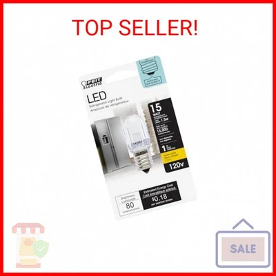 Feit Electric T7 LED Light Bulb, 15W Equivalent, 1.5W, 80 Lumens, E17 Base, Warm - Image 1 of 2