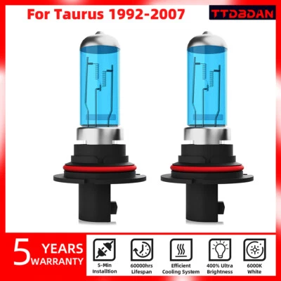 9007 Kit de faros halógenos bombillas haz alto/bajo para Ford Taurus 1992-2007 Foto 1 de 4